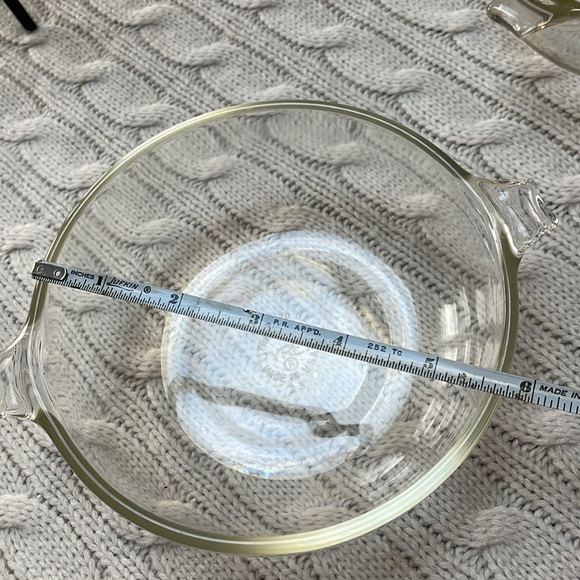 VTG Pyrex 019 20oz casserole dishes w side handles. Lot of 4. No chips or cracks - Picture 9 of 9